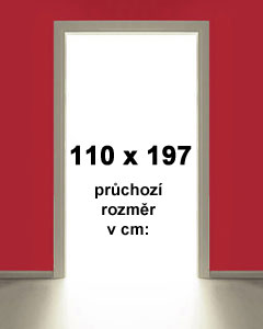 110x197 cm